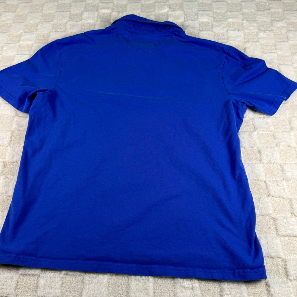 Johnnie-O Anniversary Edition Original Polo Shirt Mens Large Blue Cotton Pocket - Picture 9 of 9